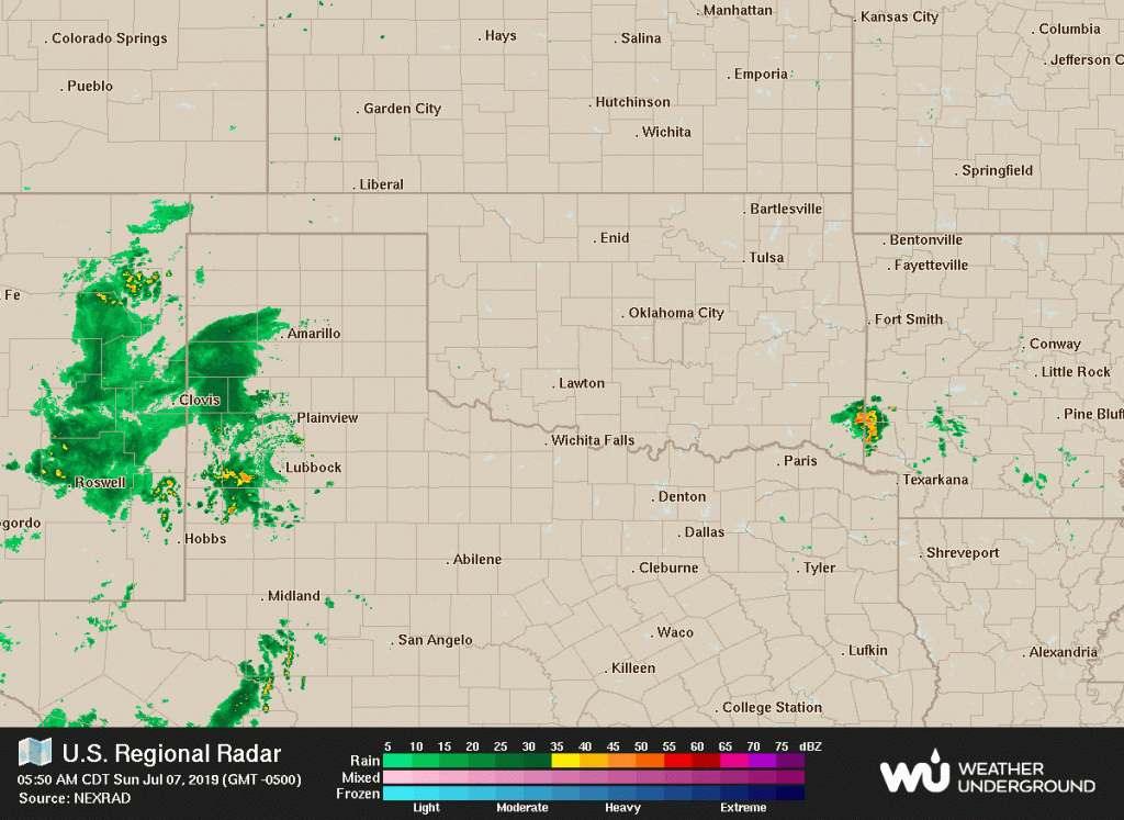 Dallas-Fort Worth Radar | Weather Underground - North Texas Radar Map