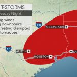 Dangerous Storms To Target Texas, Louisiana As Flooding Eyes Ohio Valley   Texas Weather Map
