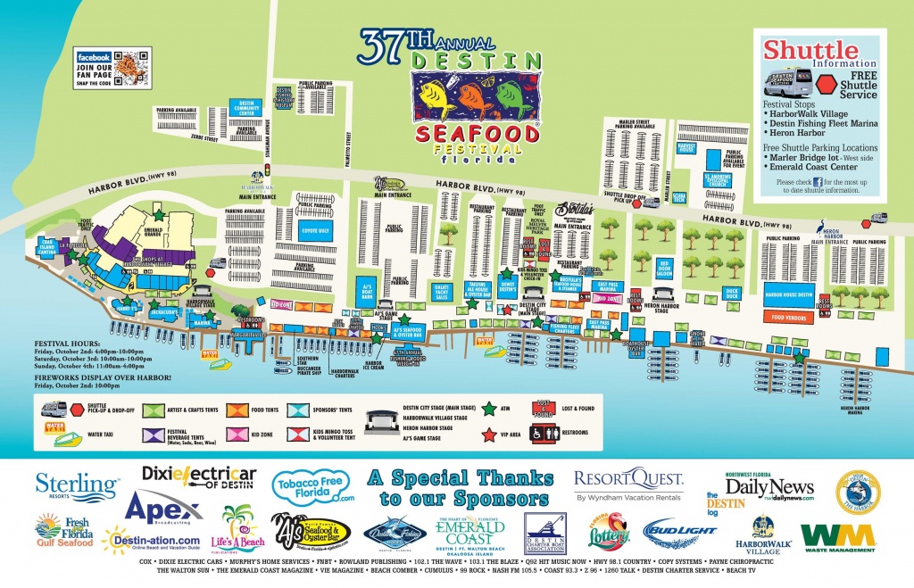 Destin Florida Map | Travel | Destin Florida Vacation, Destin - Destin Florida Map