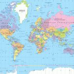 Detailed Clear Large Political Map Of The World Political Map   World Map With Cities Printable