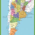 Detailed Map Of Argentina With Cities   Printable Map Of Argentina