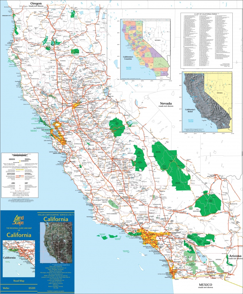 Detailed Map Of California And Travel Information | Download Free - Road Map Of California Usa