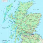 Detailed Map Of Scotland   Printable Road Map Of Scotland
