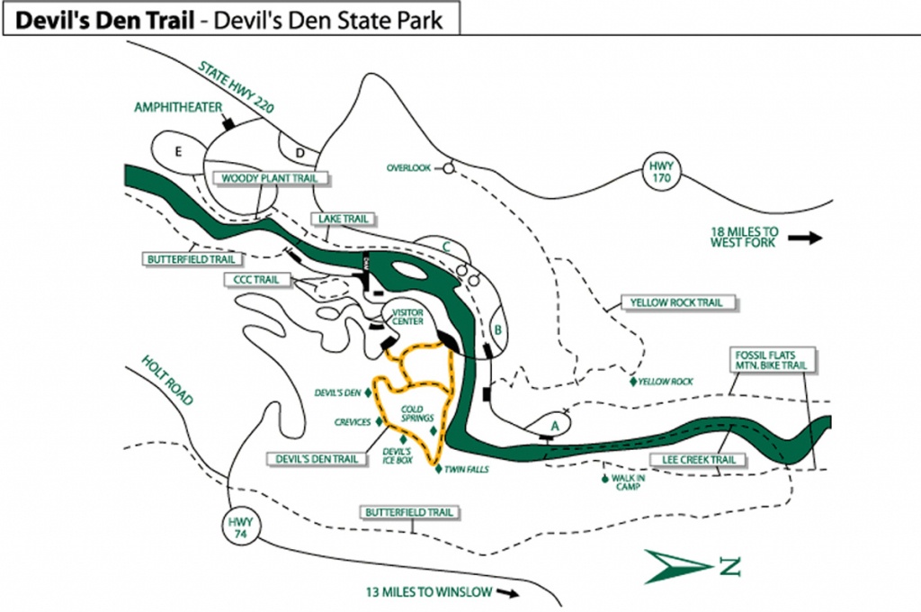 Devil&amp;#039;s Den State Park Arkansas – Greg Disch Photography - Devil&amp;#039;s Den Florida Map