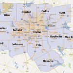 Dfw County Map   Fort Worth County Map (Texas   Usa)   Printable Map Of Dfw Metroplex