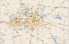 Dfw Metroplex Map – Map Of Dfw Metroplex Area (Texas – Usa) – Printable Area Maps
