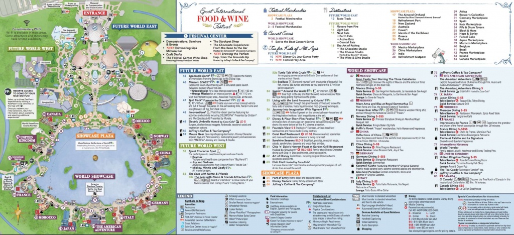 Disney World Epcot Map Fresh Walt Disney World Epcot Map 2017 Idée - Printable Epcot Map 2017