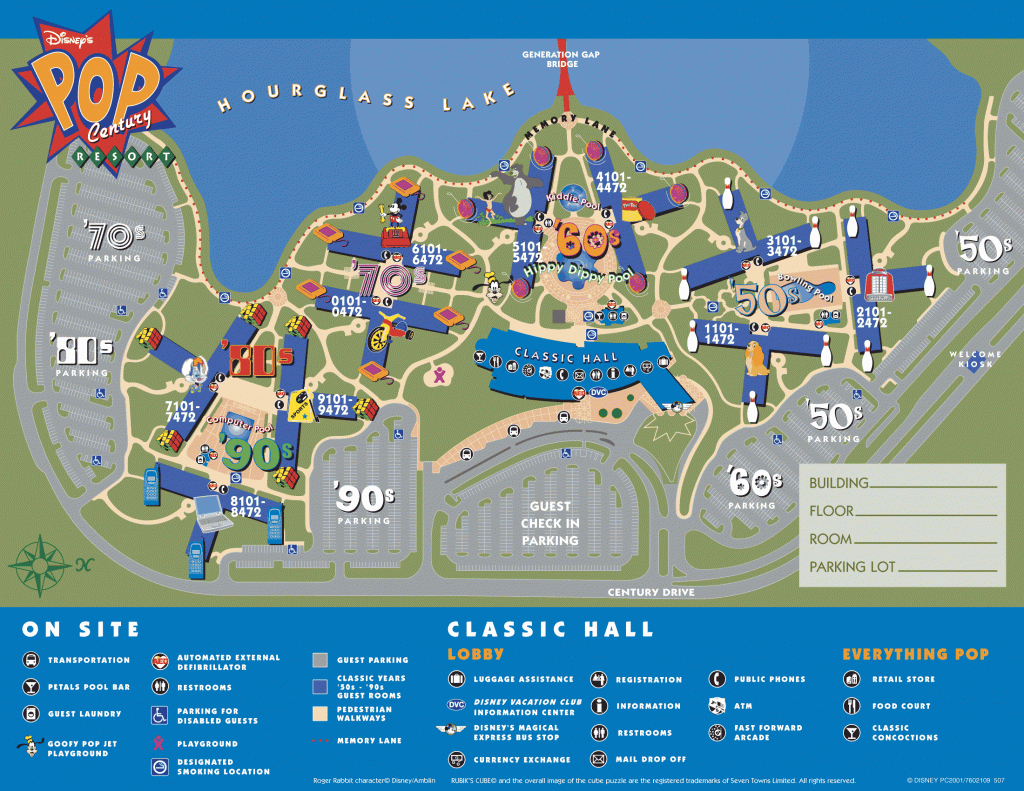 Disney Hotels Florida Map | Printable Maps