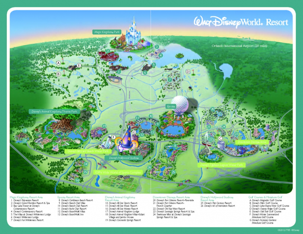 Printable Disney Maps Printable Maps