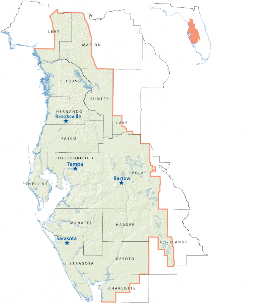 District Maps - Service Offices | Watermatters - Google Maps Tampa Florida