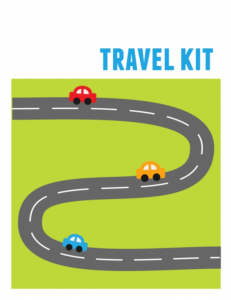 Diy Kids&amp;#039; Travel Binder + Free Printable Road Trip Games - Printable Road Trip Maps