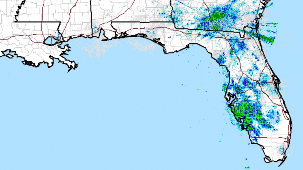Doppler Radar Weather Map Of The Entire Contiguous United States - Florida Radar Map