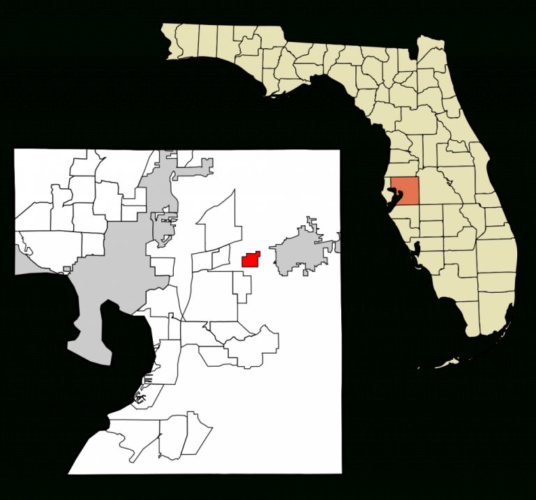 Dover, Florida - Wikipedia - Dover Florida Map | Printable Maps