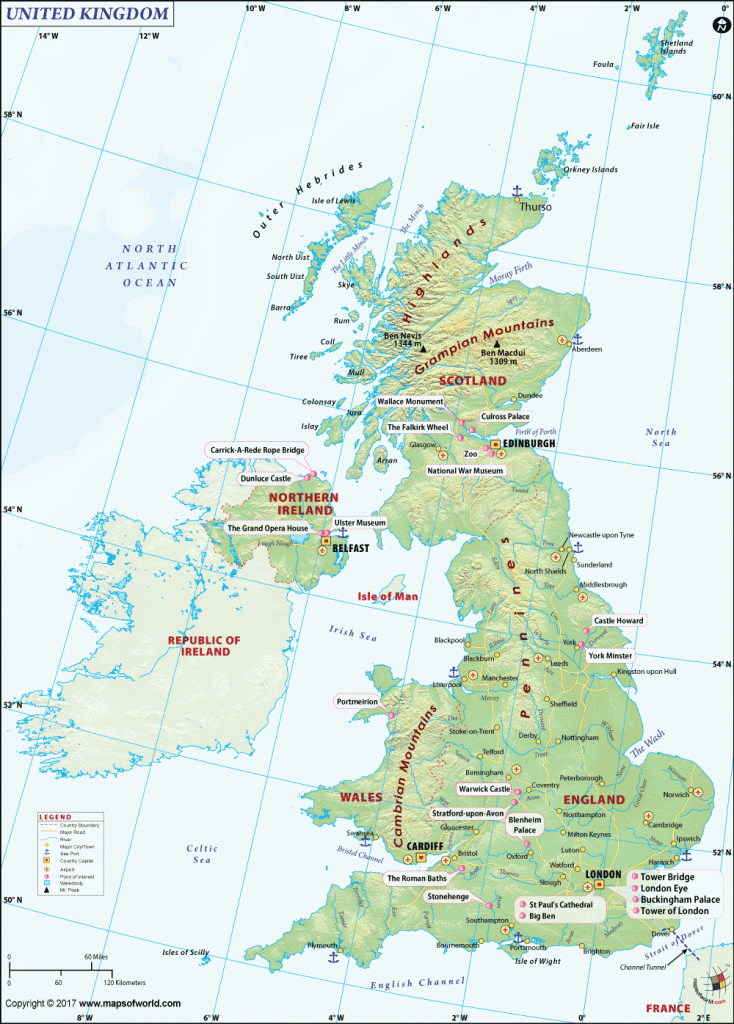 Download And Print Uk Map For Free Use. Map Of United Kingdom - Printable Map Of Northern Ireland