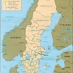Download Free Sweden Maps   Printable Map Of Sweden