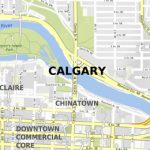 Download Map Calgary   Printable Map Of Downtown Calgary