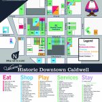 Downtown Map   Caldwell Texas Map