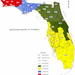 Drainage Basins In Florida, 1967   Florida Water Hardness Map
