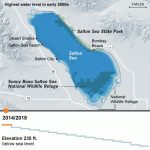 Drawdowns And Death Of The Salton Sea   Los Angeles Times   Salton Sea California Map