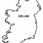 Drawing Ireland Map Outline 52 For Your Free Online With Ireland Map   Printable Blank Map Of Ireland