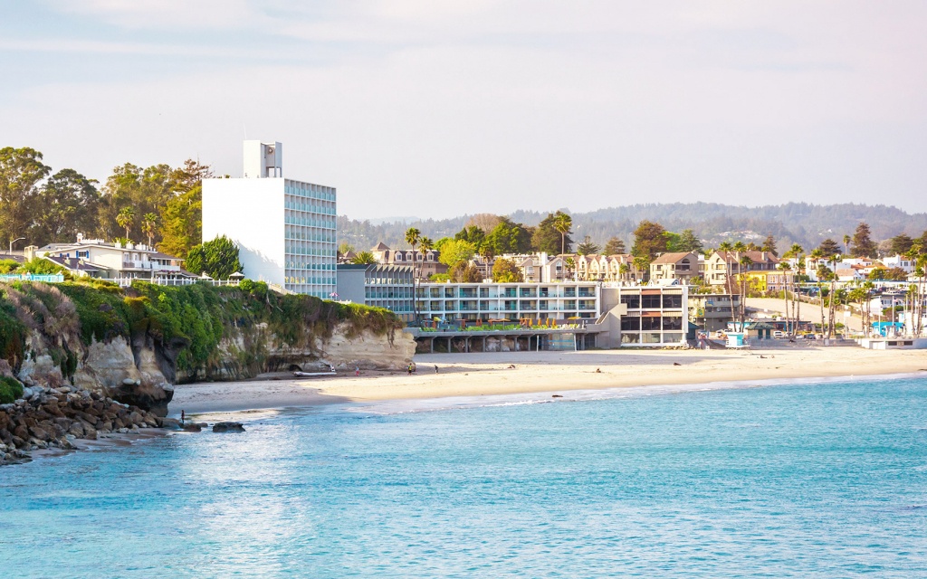 Dream Inn Santa Cruz | Official Site | Santa Cruz Hotels - Spg Hotels California Map