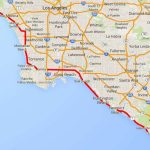 Drive The Pacific Coast Highway In Southern California   Map Of Southern California Beaches