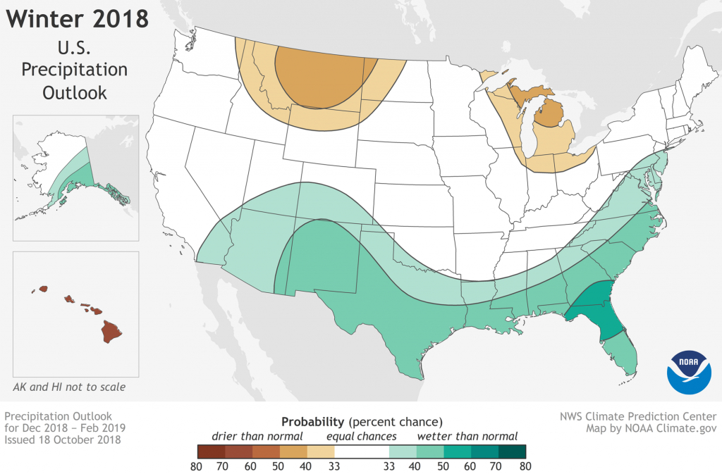 Dry Season Outlook 2018-2019 - Florida Weather Forecast Map