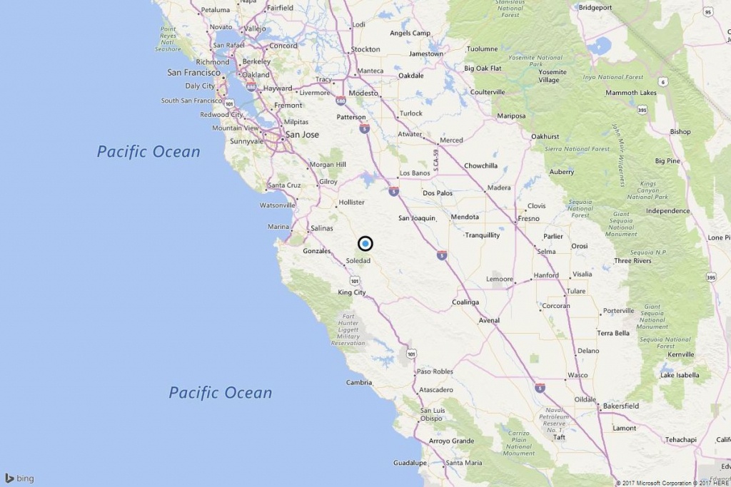 Earthquake: 3.7 Quake Strikes Near Soledad, Calif. - Los Angeles Times - Soledad California Map