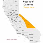Eastern California Map | Woestenhoeve   Map Eastern Sierras California