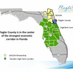 Economic Corridor Map   Flagler County   Florida High Tech Corridor Map