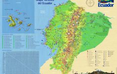 Printable Map Of Ecuador