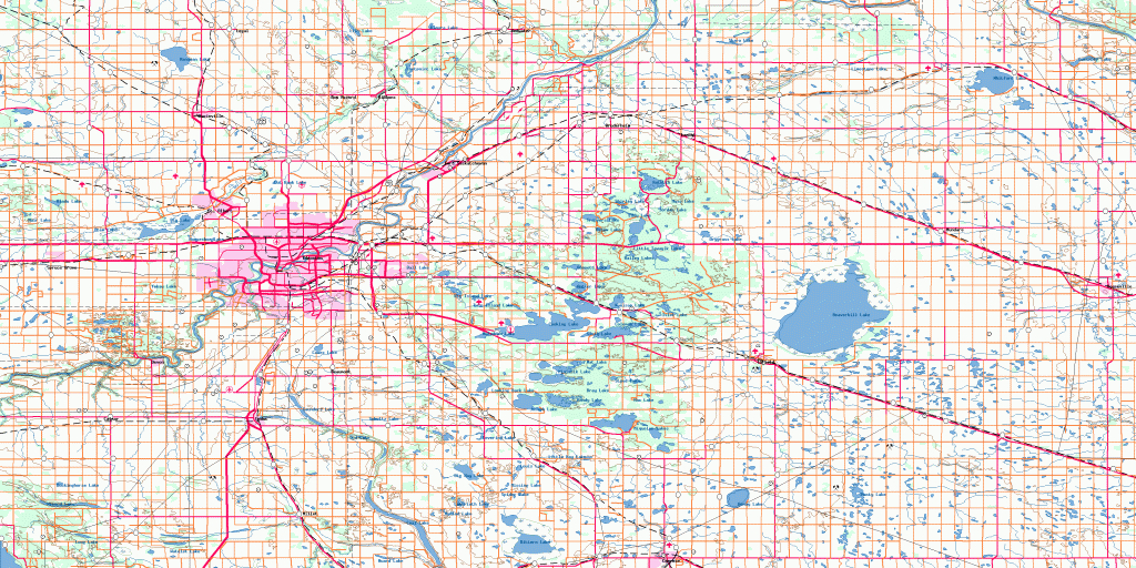Edmonton Topo Map Free Online, Nts 083H, Ab - Printable Map Of Edmonton