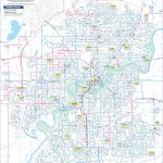 Edmonton Transport Map   Printable Map Of Edmonton