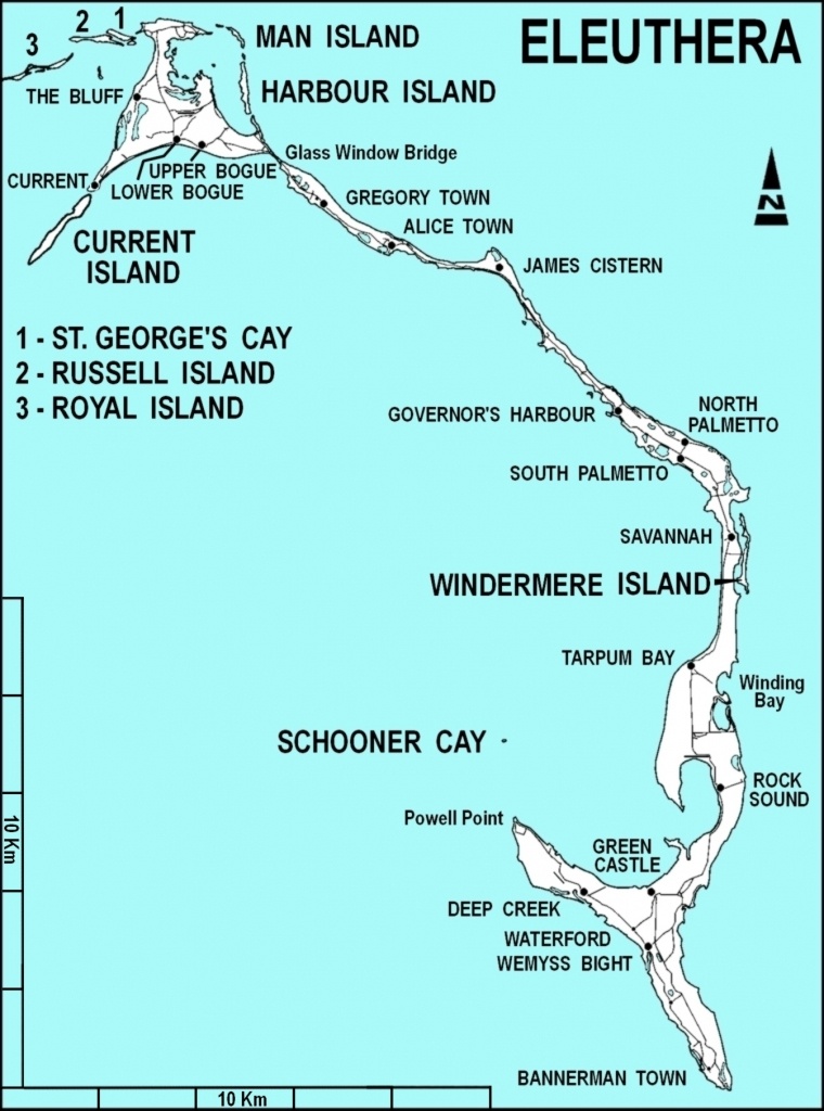 Eleuthera - Wikipedia - Map Of Islands Off The Coast Of Florida