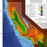 Elevation Map Of California | Historical Maps | California Map   California Elevation Map