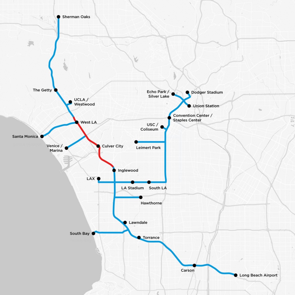 Elon Musk&amp;#039;s Tunnels Below La Detailed In New Plans - Curbed La - Sherman Oaks California Map