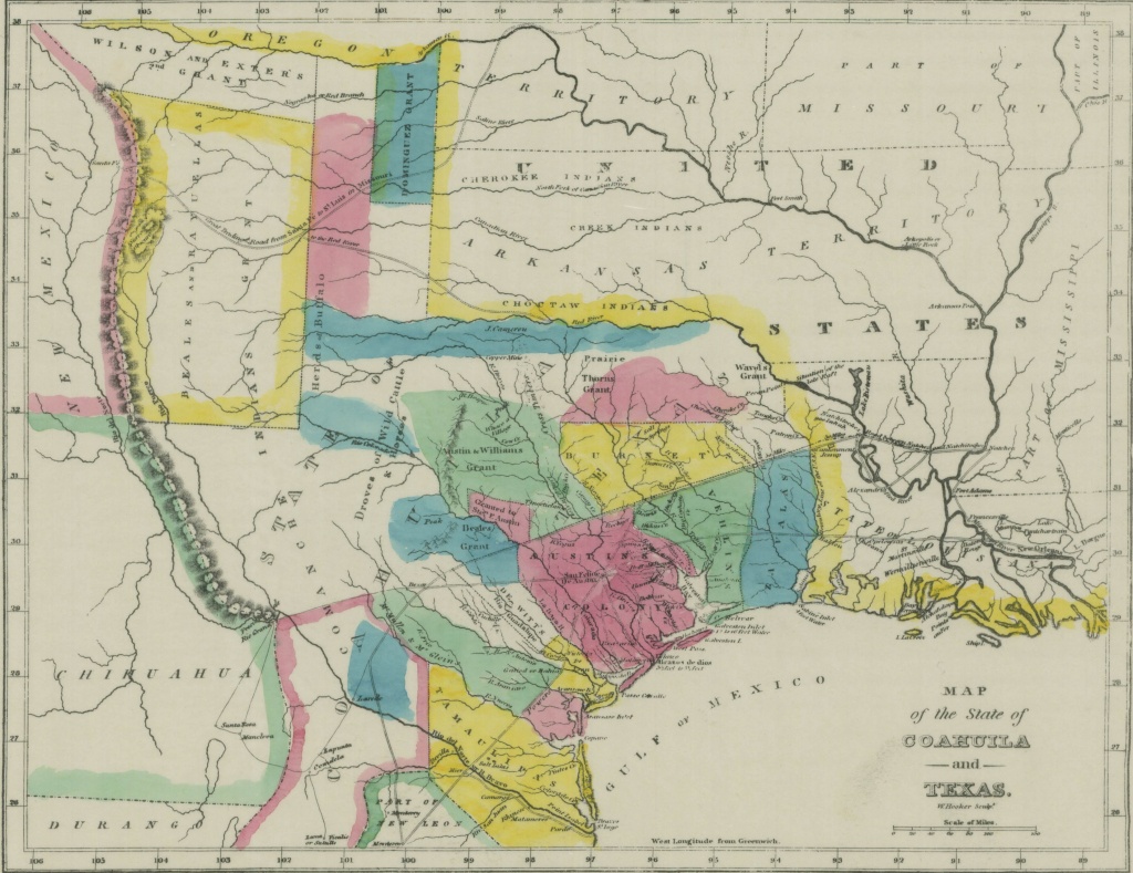 Empresario - Wikipedia - Lands Of Texas Map