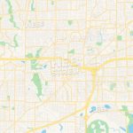 Empty Vector Map Of North Richland Hills, Texas, Usa | Hebstreits   Richland Hills Texas Map