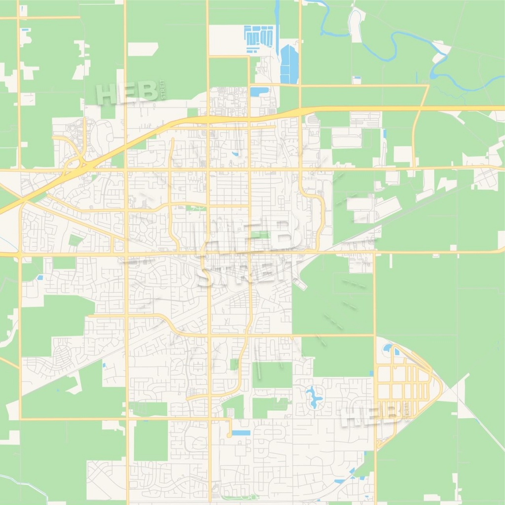 Empty Vector Map Of Tracy, California, Usa | Maps Vector Downloads - Tracy California Map
