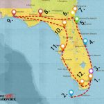 Epic Florida Road Trip Guide For July 2019   Florida Destinations Map