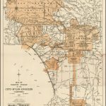 Expanding City Of Los Angeles, Circa 1918 | Maps | City Maps, Old   Old Maps Of Southern California