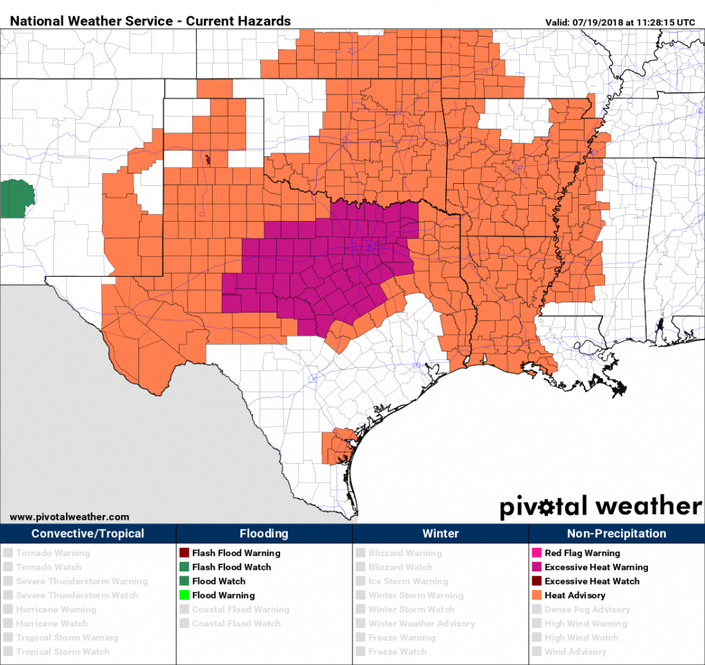 A Heat Wave Is Gaining Strength Over Texas And The SouthCentral