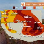 Fall Foliage Finder   Following Fall   California Fall Color Map 2017