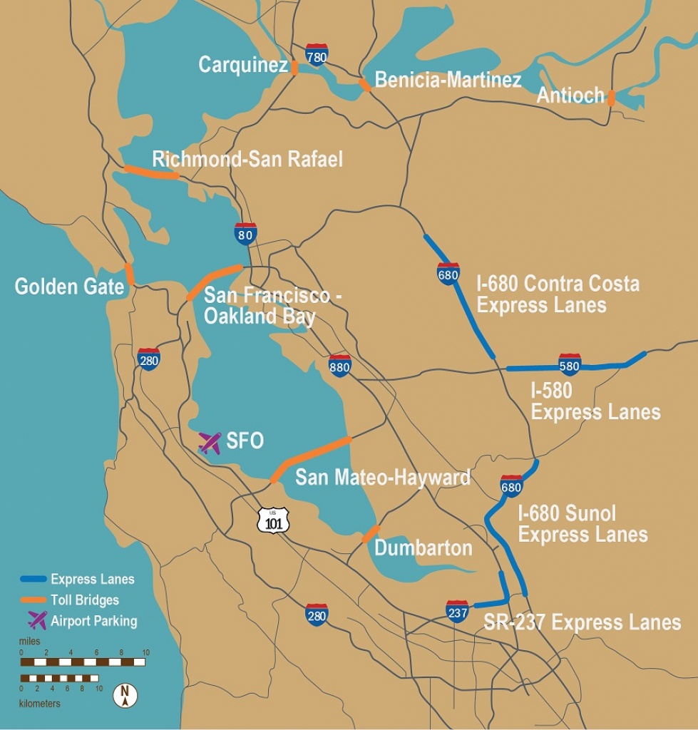 Fastrak - California Toll Roads Map