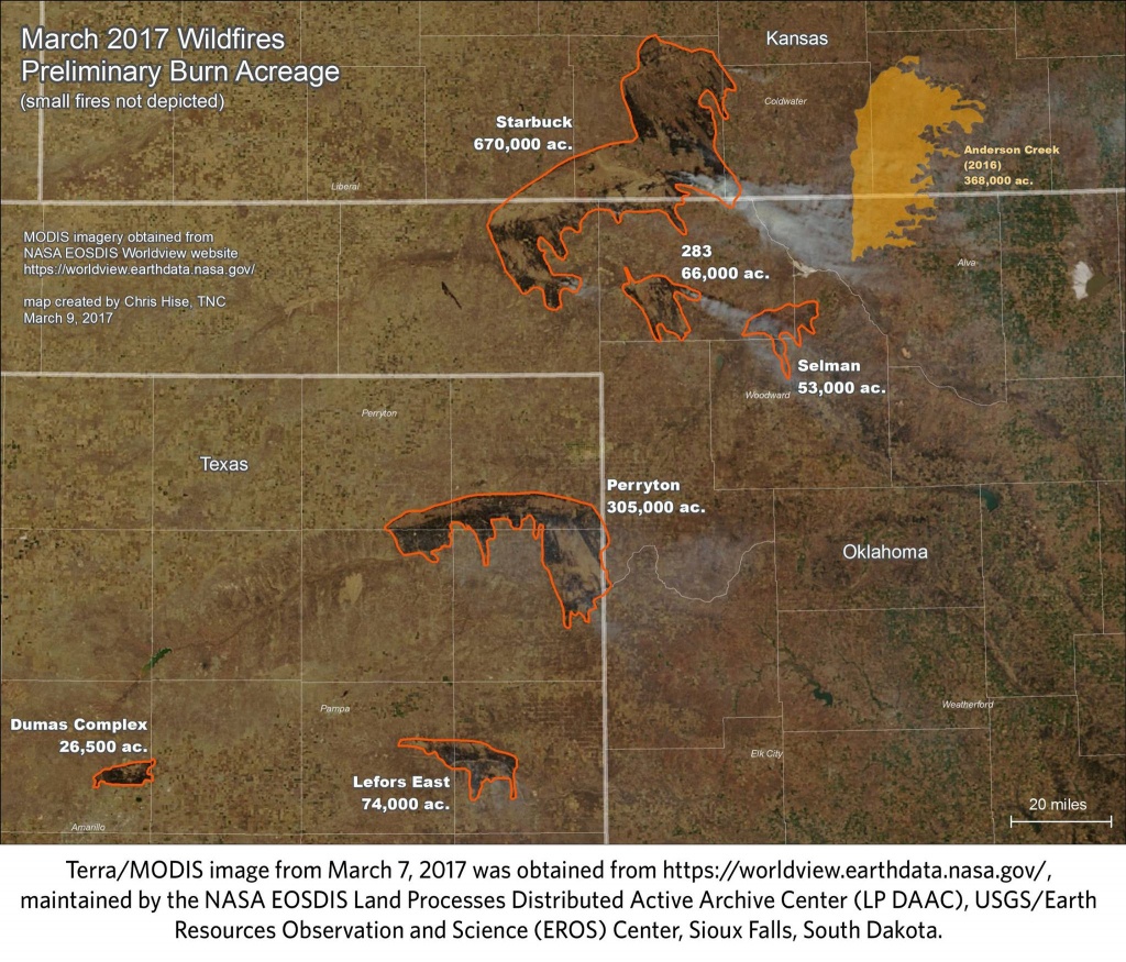 February&amp;#039;s Weather Role In Nw Oklahoma Complex Fires (Part 1 Of 3 - Texas Active Fire Map