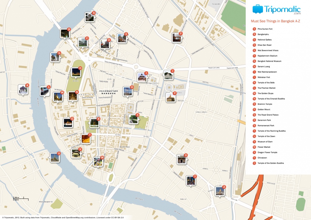 File:bangkok Printable Tourist Attractions Map - Wikimedia Commons - Bangkok Tourist Map Printable