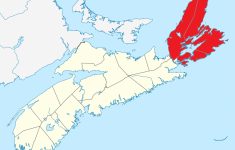 Printable Map Of Cape Breton Island