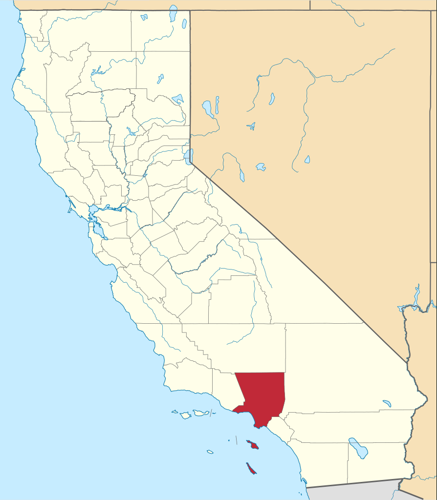 File:map Of California Highlighting Los Angeles County.svg - Wikipedia - Culver City California Map