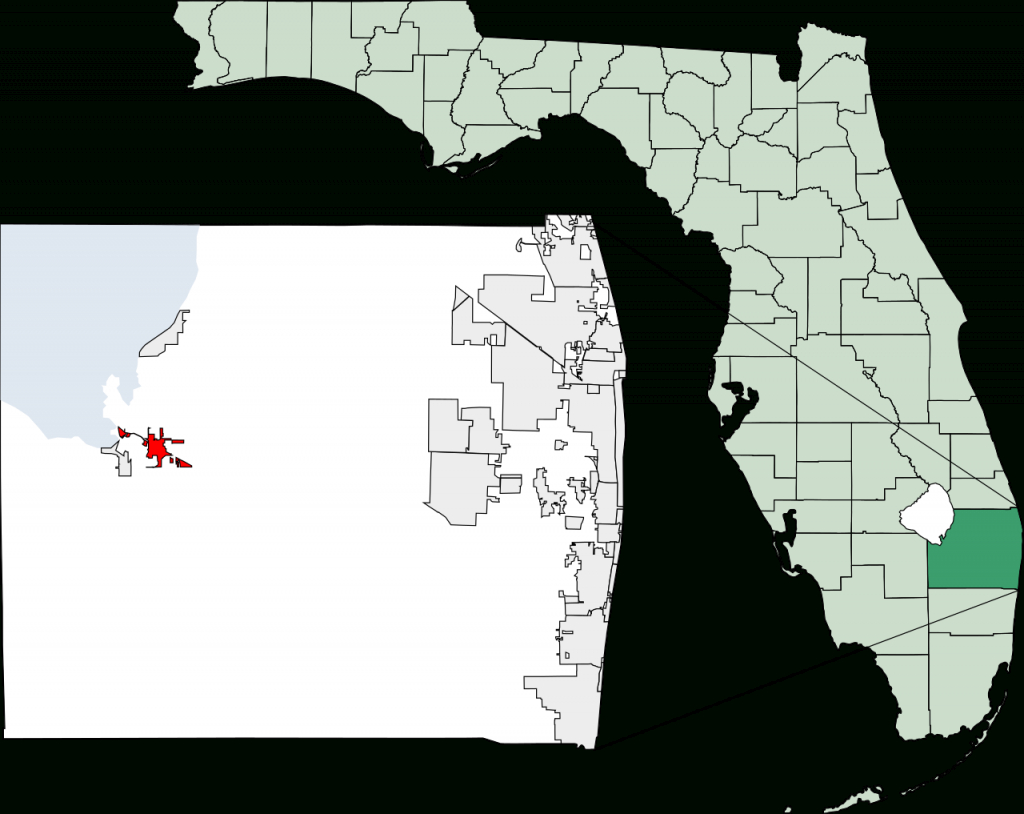 File:map Of Florida Highlighting Belle Glade.svg - Wikimedia Commons - Belle Glade Florida Map