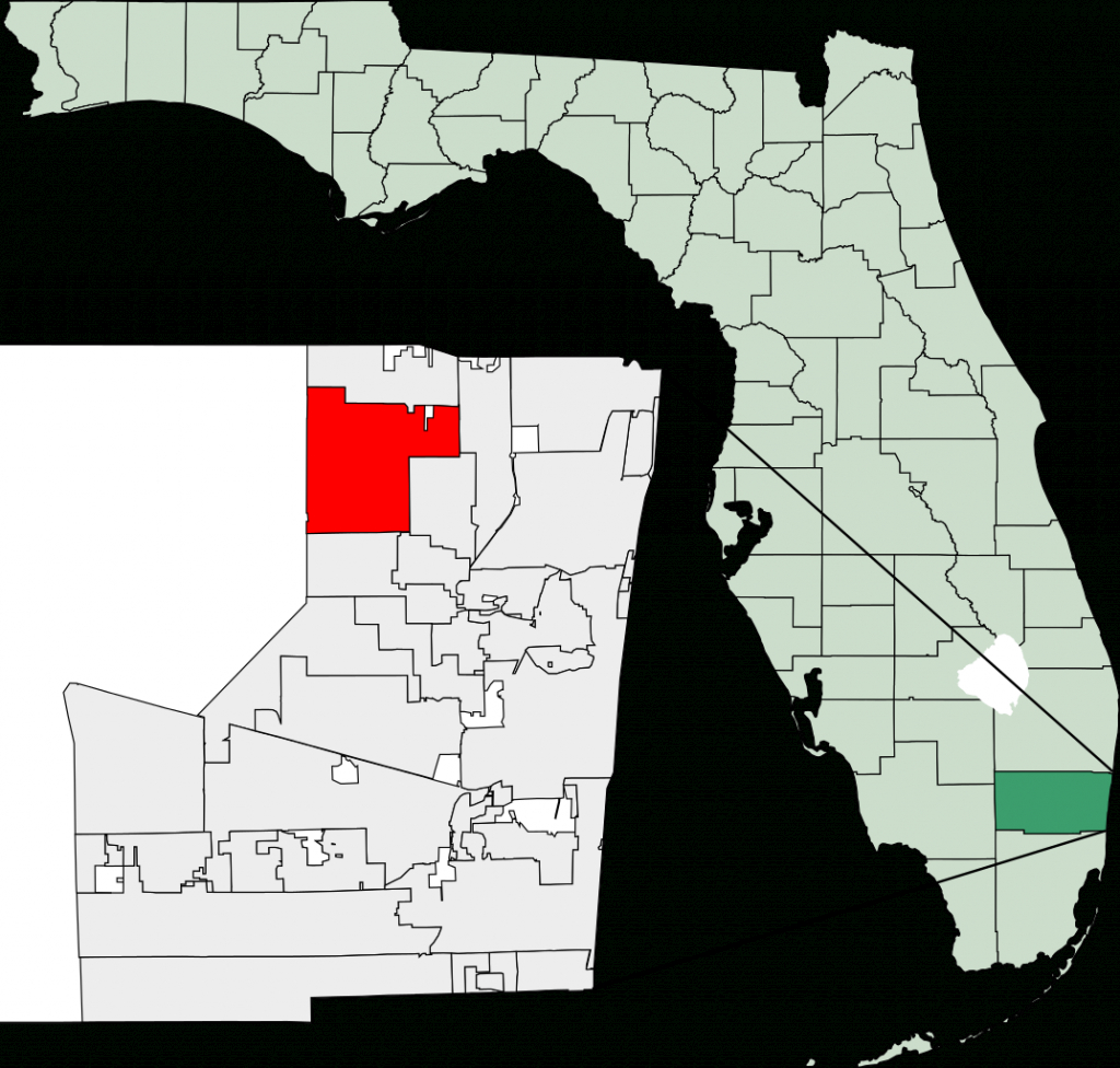 File:map Of Florida Highlighting Coral Springs.svg - Wikimedia Commons - Map Of Florida Showing Coral Springs